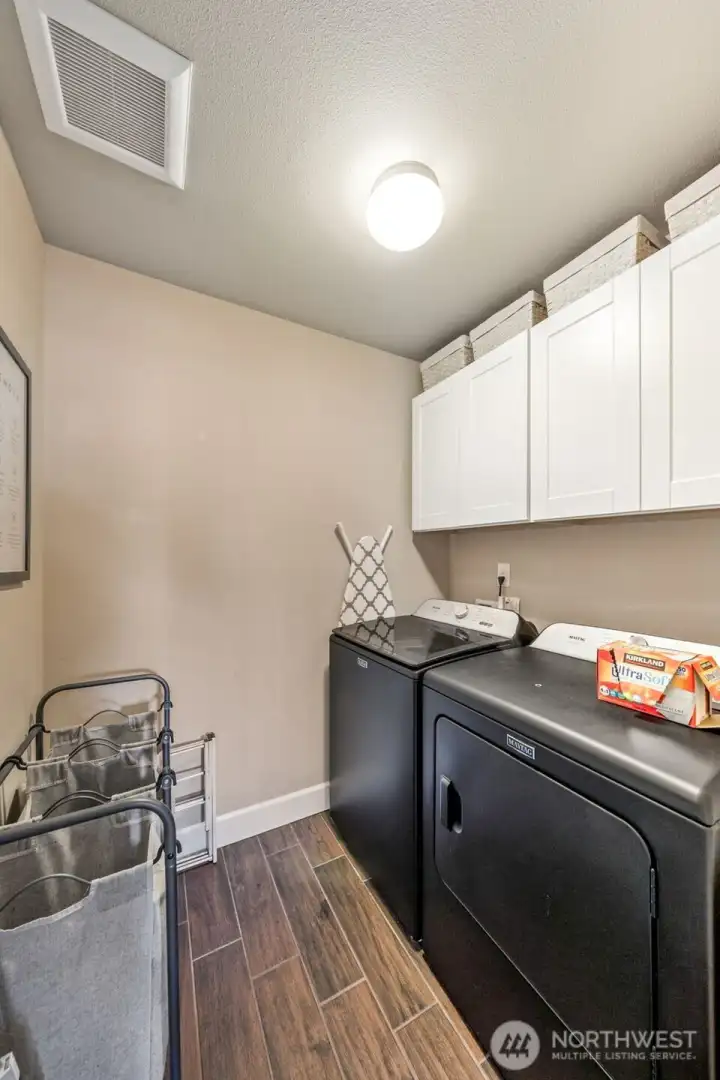 Upstairs laundry