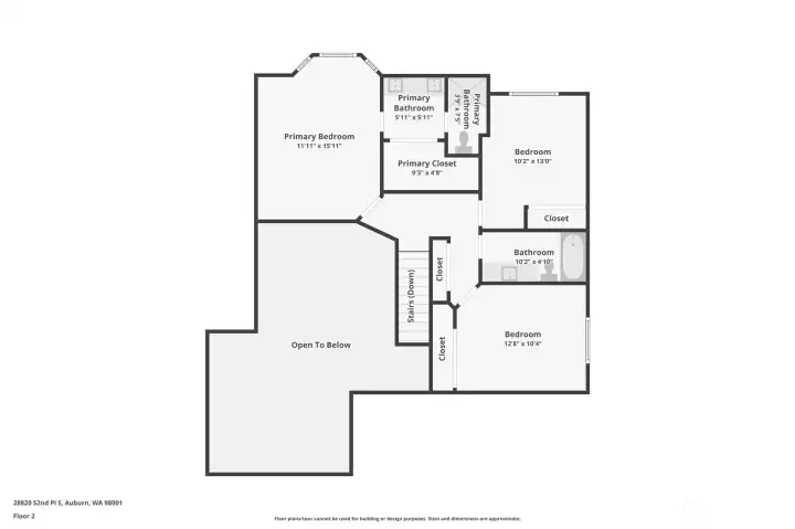 Upper Floor Plan