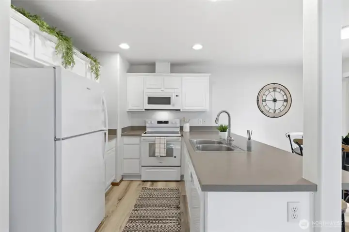 Perfectly sized kitchen for everyday living