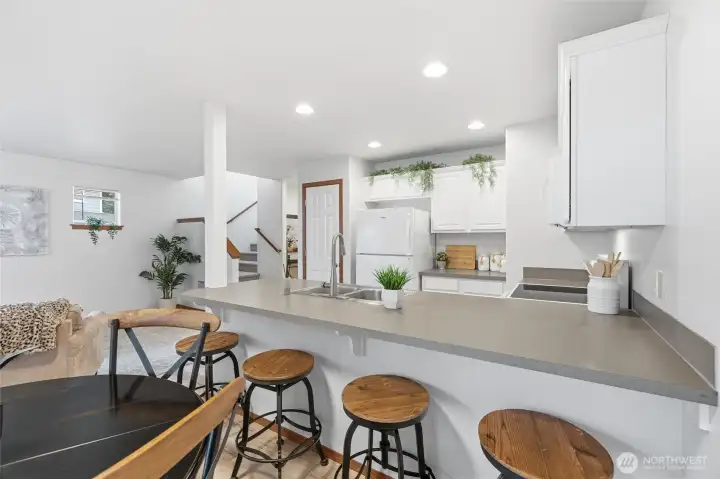 Perfectly sized kitchen for everyday living