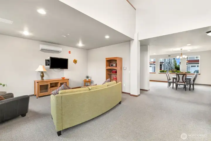 Downstairs common area