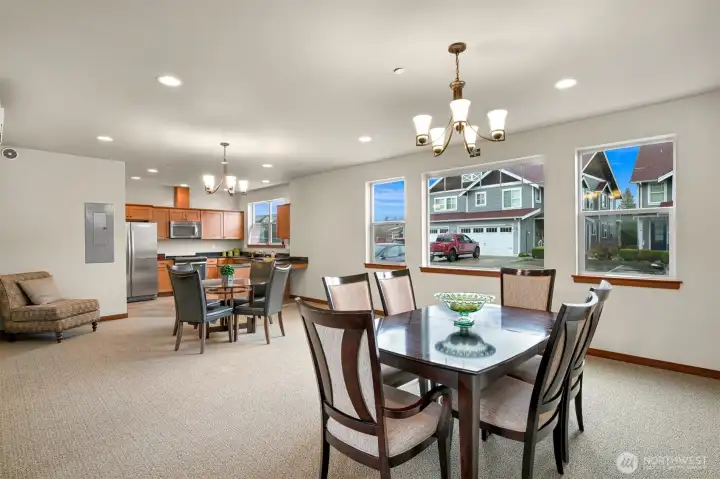 Downstairs common area