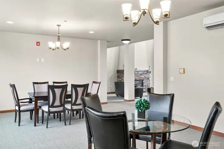 Downstairs common area