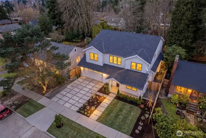 Well built by Winfield Homes.