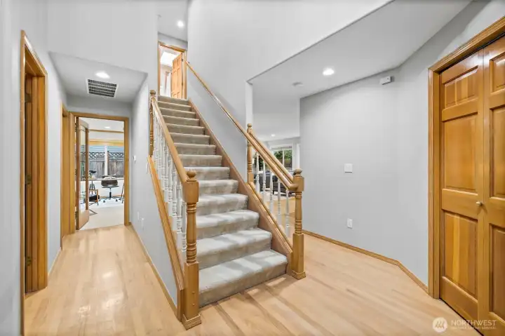 Going up to 2nd floor.