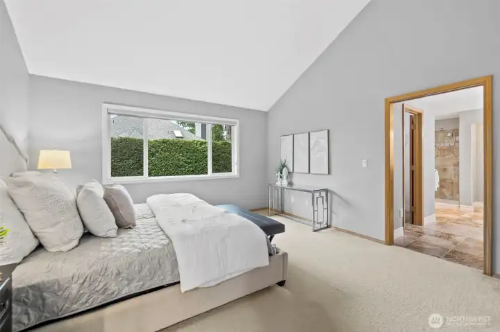 Spacious Ensuite bathroom.