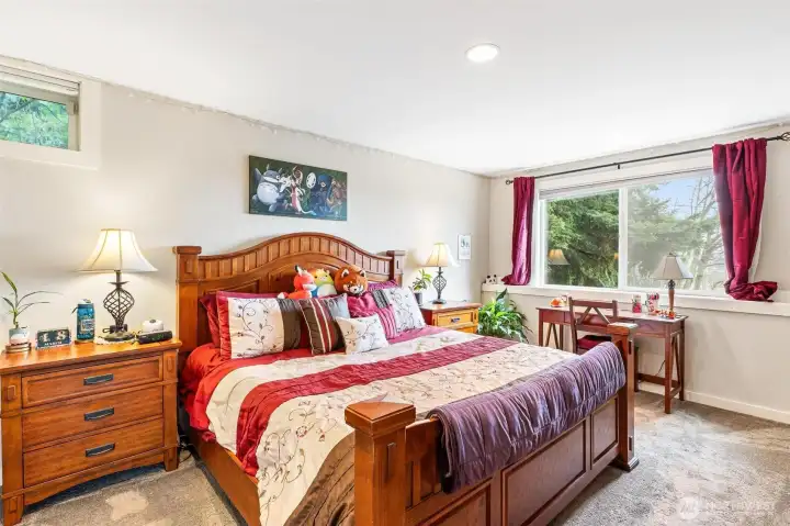 Large bedroom in basement (can be primary)