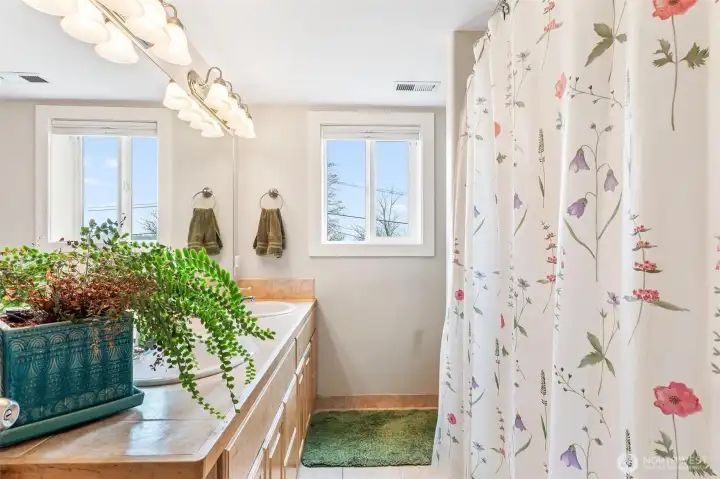 Full bathroom in basement