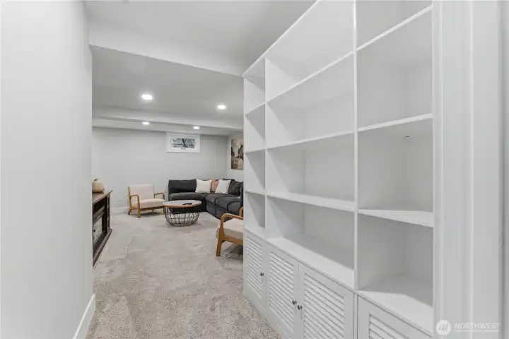 Basement Storage