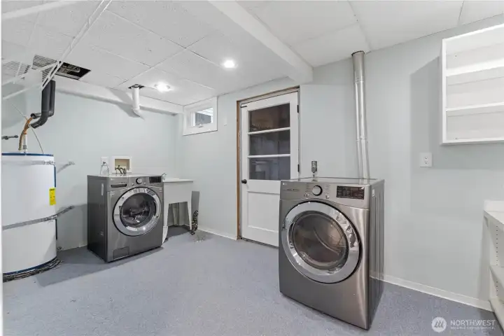 Utility and Work/Craft Room