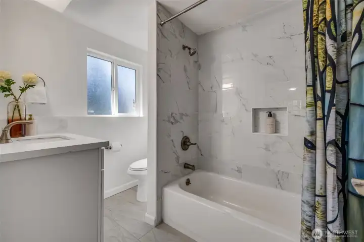 Lower MIL suite has two rooms, full kitchen & full bath, plus living room!