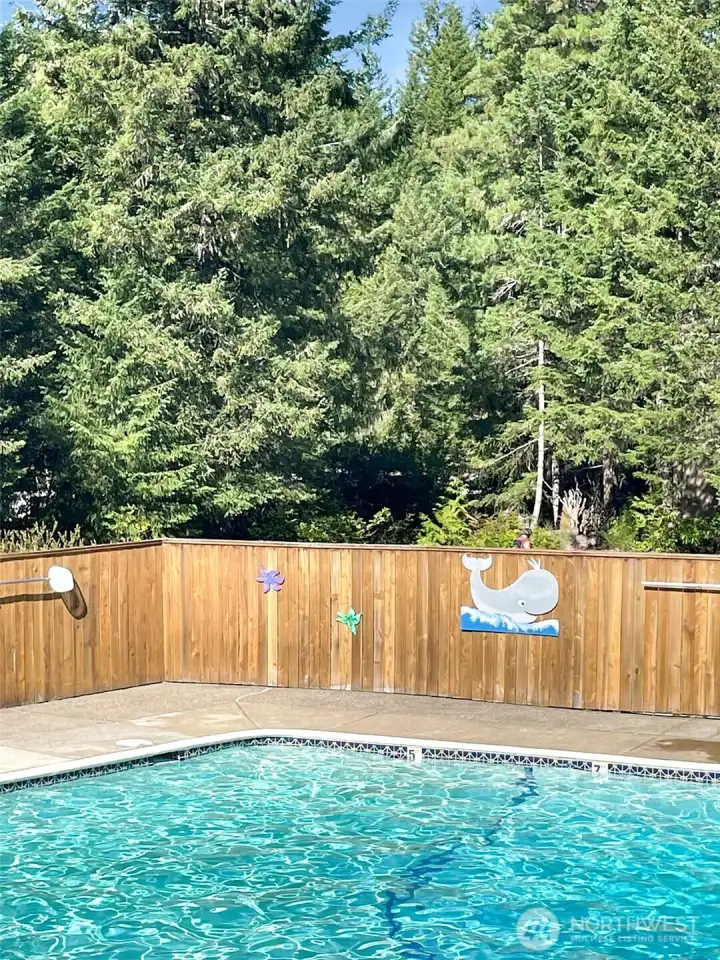 Super nice pool open all summer!!