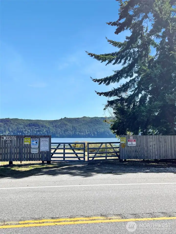 Secured gate. Only for Colony Surf Residents.