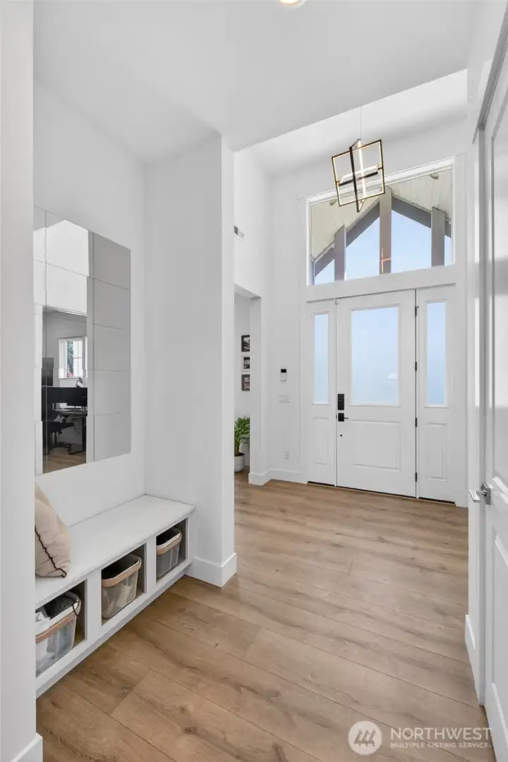 Light filled entry