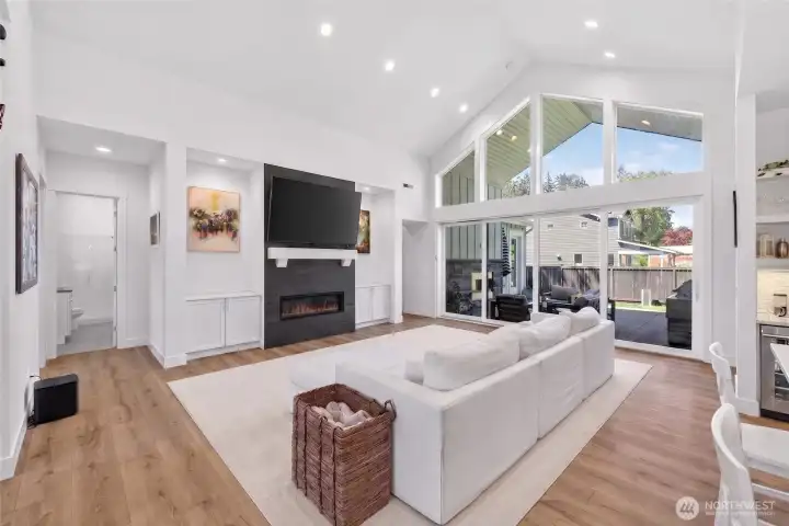 Spacious great room