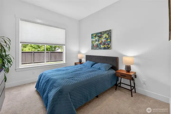 Spacious 3rd bedroom with walk-in closet