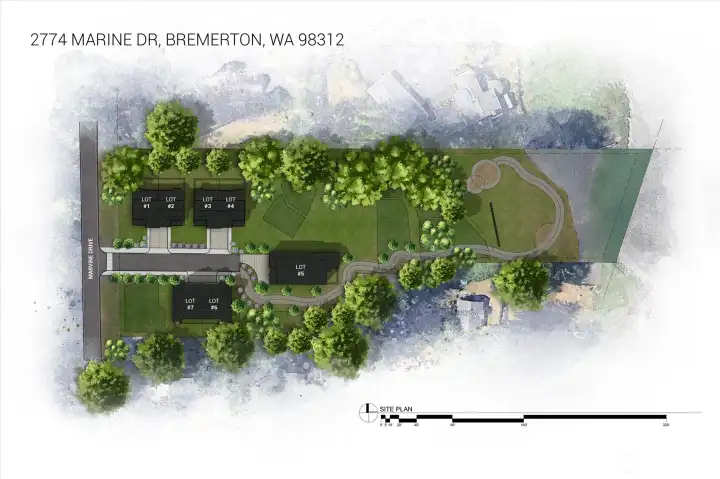 Approved 7 lot layout proposal