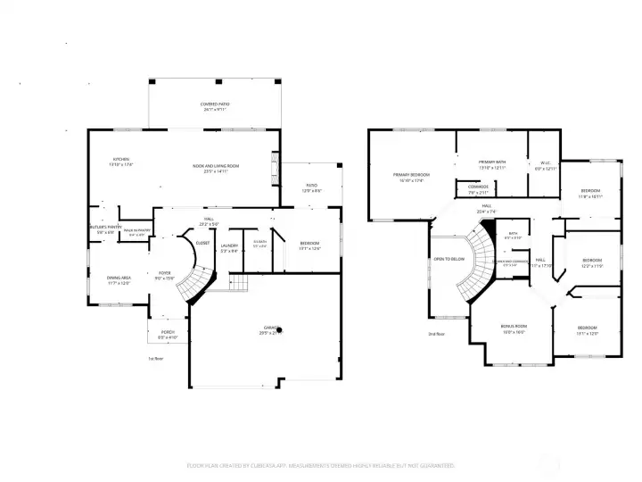 Approx floorplan for reference.
