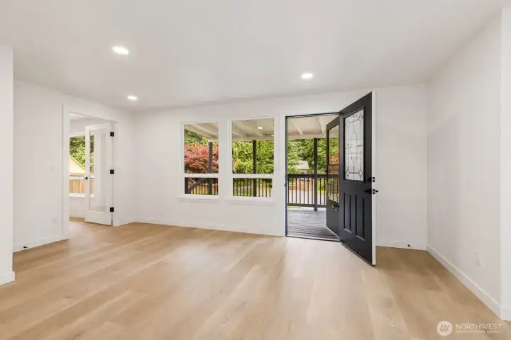 the entry into living RM