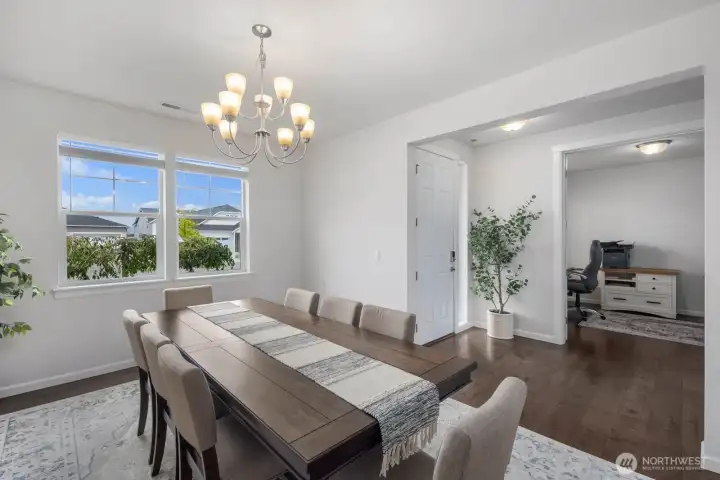 Not every home includes a dedicated dining room, and it's a feature people tend to appreciate more with time.