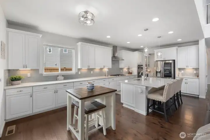 The kitchen was designed to be more than just a place to cook. It's a space that naturally draws people in and keeps them connected to everything happening around it.