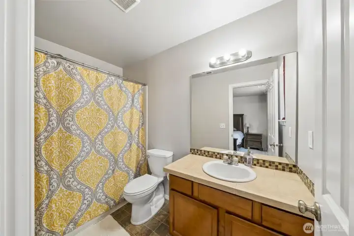 Full bath off primary. Full bath off primary.