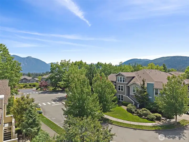 A view from above your deck