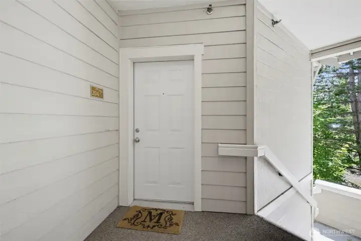 Welcome home, come on in