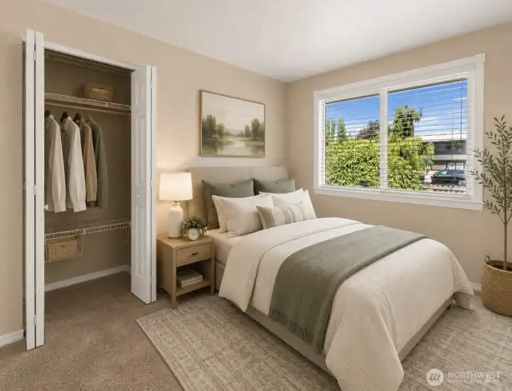 First bedroom. First bedroom.