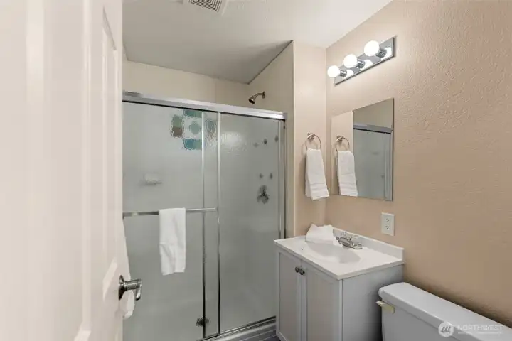Lower level 3/4 bath Lower level 3/4 bath