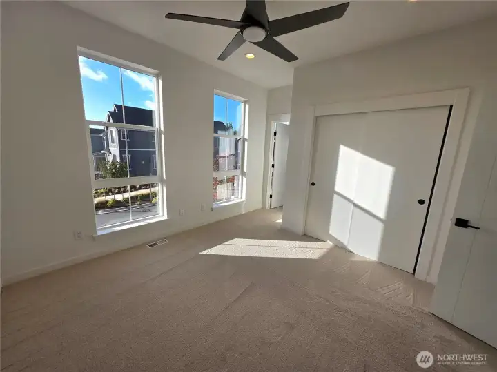 2nd floor bedroom with ensuite bath