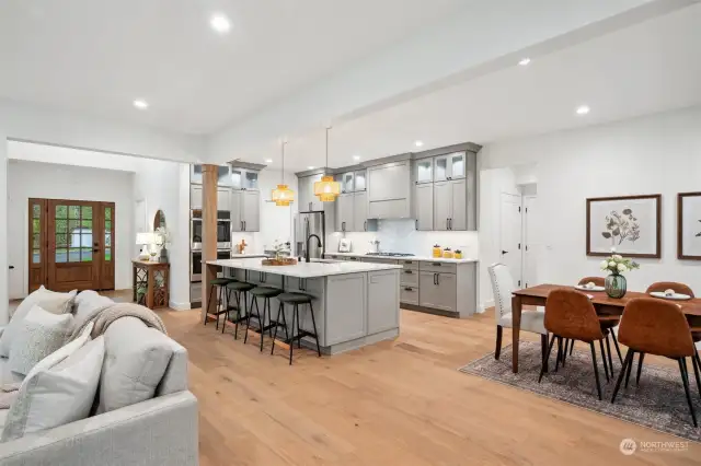 Large butlers pantry off the kitchen for extra storage plus a wine fridge.