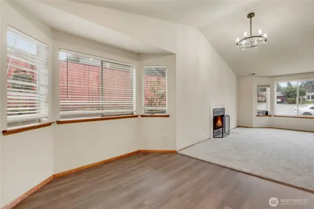 Dining room & Living Room