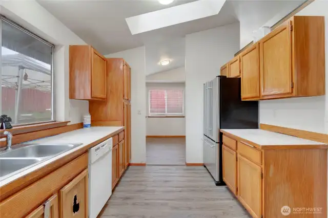Spacious Kitchen.