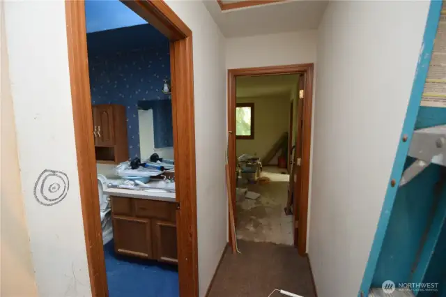 upper hallway