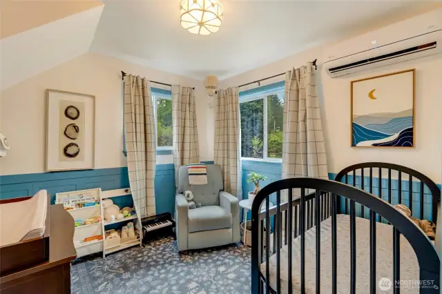 1st Floor bedroom with mini-split