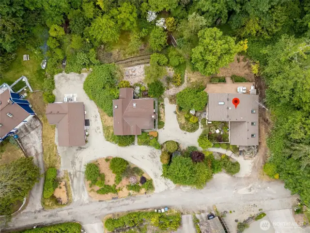 3 homes in one! Great for multigenerational living, family compound, urban homestead, rentals or keep as AirBnb's for income.