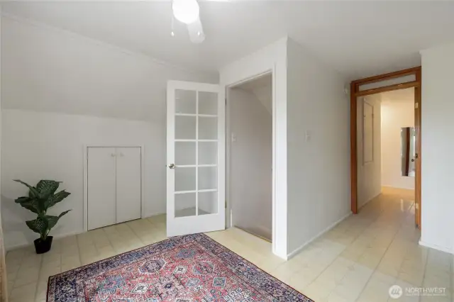 Door to second floor landing