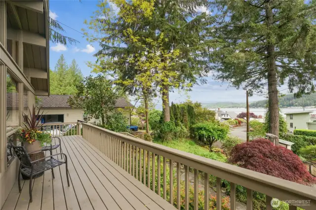 Views of the Olympics from your deck!