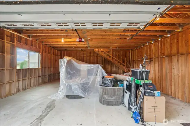 Main floor of the 944 sq ft garage