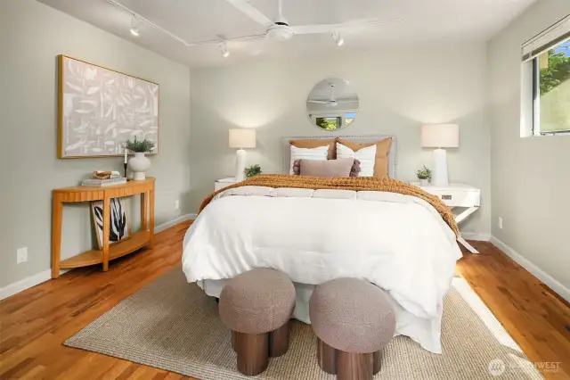 Main floor bedroom