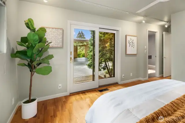 Main floor bedroom