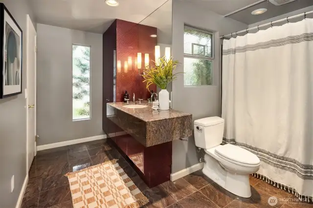 Main floor bathroom