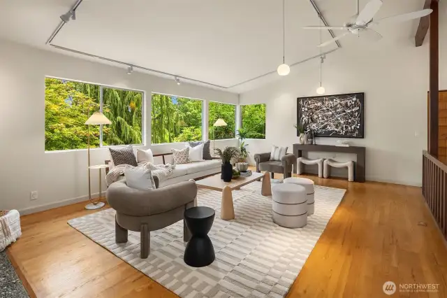 Living room on main floor
