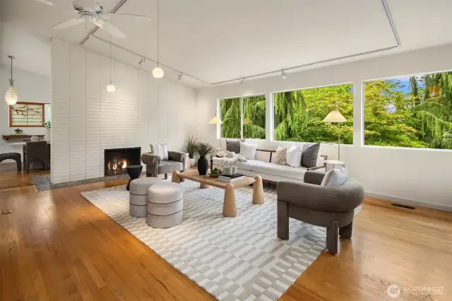 Living room on main floor
