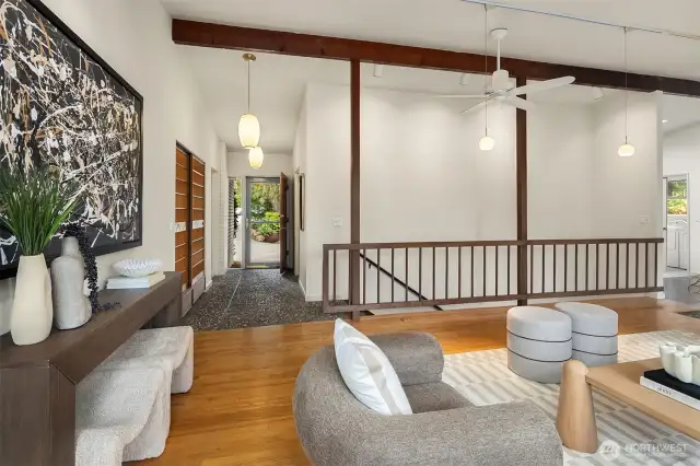 Living room on main floor