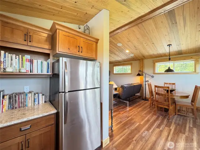 Upstairs kitchenette