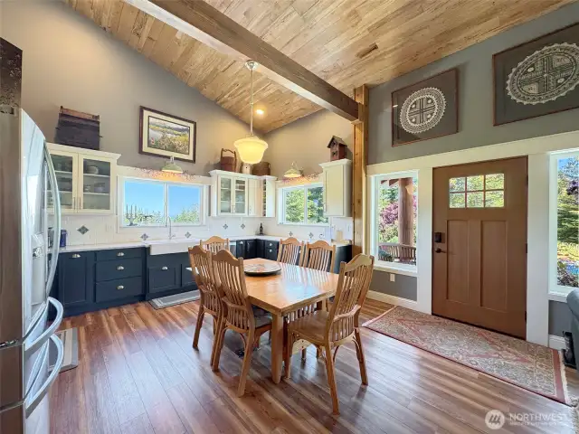 Main Kitchen-Dinning area