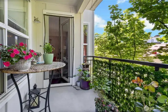 Wonderful large covered deck is wonderful place to bbq, sip some coffee or a glass of wine and enjoy the natural beauty that surrounds this community.