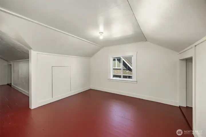 Configure this space into an extra room or use as flex space